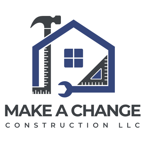 Make a change construction logo